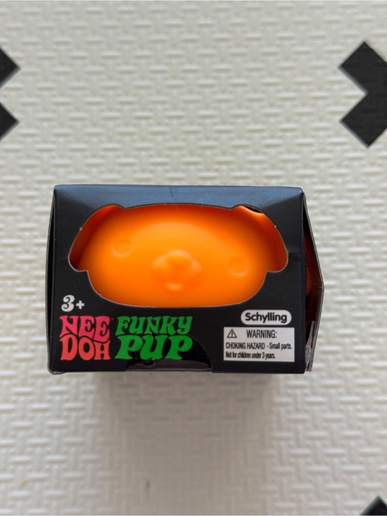 Schylling Other - RARE Schylling NeeDoh Funky Pup Neon Orange Fidget Toy NIB